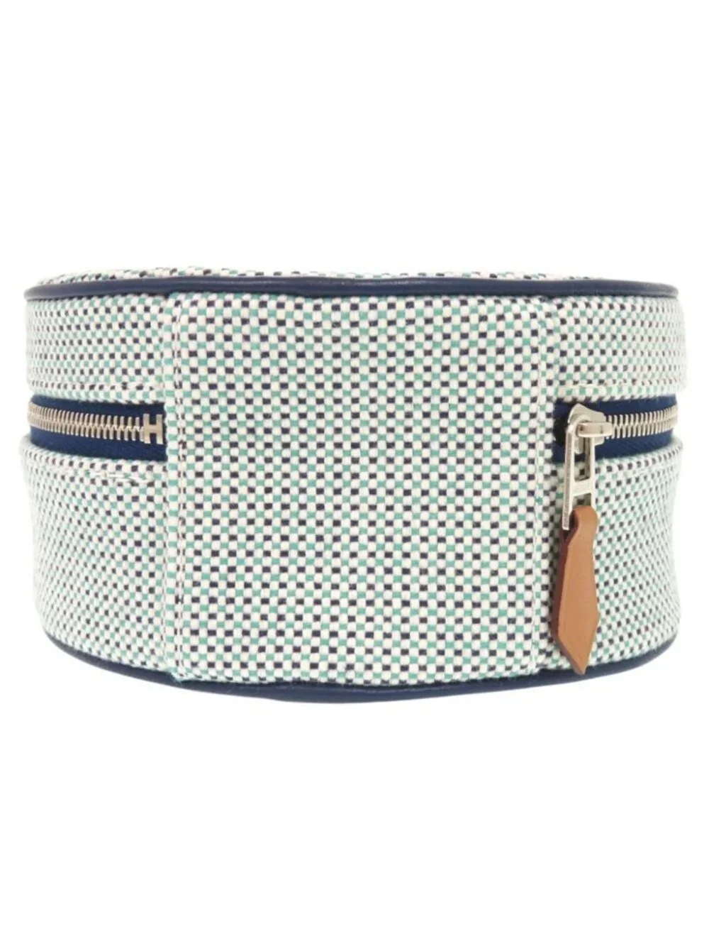Hermes Evasion Cotton Marine Pouch